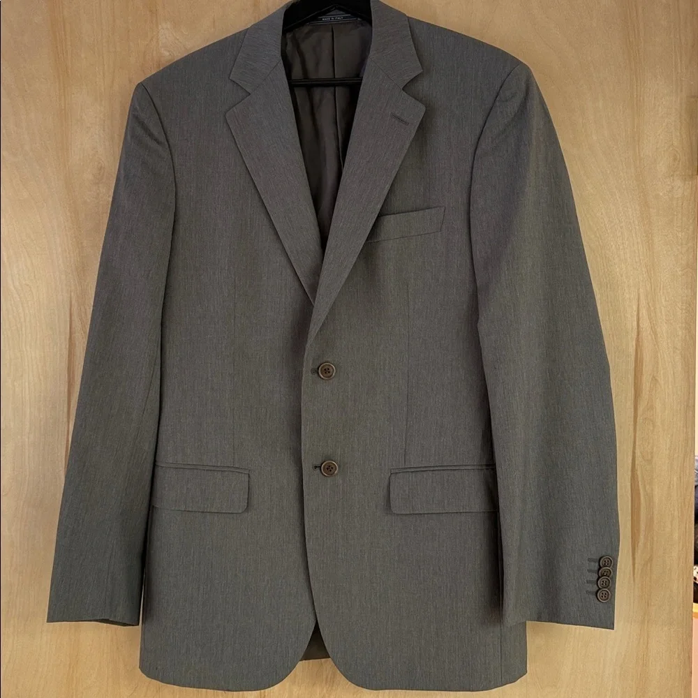 Cerruti 1881 Gray Men's Wool Blazer